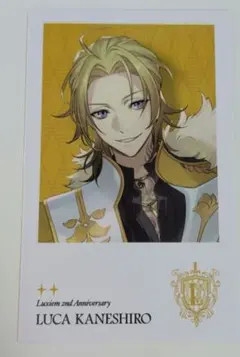 にじさんじルカカネシロ Luxiem 2nd Anniversary カード