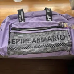 REPIPI ARMARIO パープル ボストンバッグ
