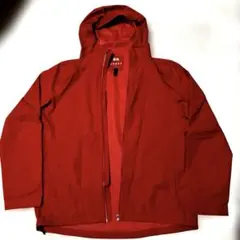 美品★ユニクロ　ブロックテックパーカー　 XL