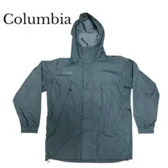 Columbia マウンテンパーカー グレー アウトドア　ナイロン　Ｌ　Ｍ