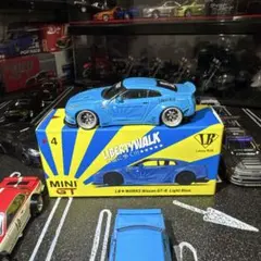 MINI GT LBWK GT-R ライトブルー カスタム品