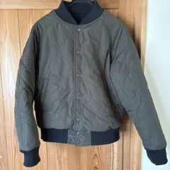 オリーブグリーン キルティングジャケット