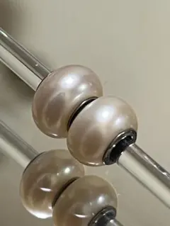 トロールビーズ　パール2個