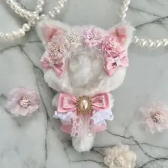 12〜13cm ぬい服 マーガレット刺繍のお座り猫ちゃん 12〜13cm ぬい服 マーガレット刺繍のお座り猫ちゃん - メルカリ