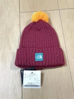 【新品・未使用】THE NORTH FACE ニット帽 ワインレッド えんじ色