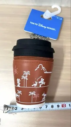 ディズニーリゾート　コーヒー　ドリンク　シリコン　ケース　バッグチャーム