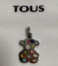 TOUS ペンダントトップ　クマ　ステンレス