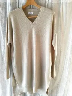 エディットバイイェッカヴェッカ　 Vネック　長袖　チュニック　フリーサイズ