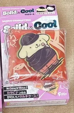 サンリオ ポムポムプリン Solid&Cool マルチケース