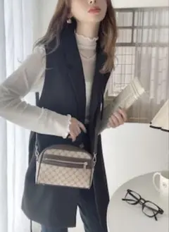 moment+ エステルツイル オープンサイドベスト