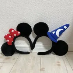 ミッキー ミニー カチューシャ 耳 ディズニー　ファンタジア ソーサラー