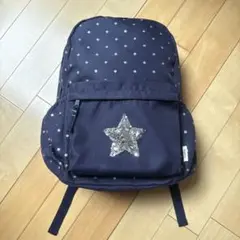 GapKids リュック ネイビー 星柄 スパンコールのサムネイル