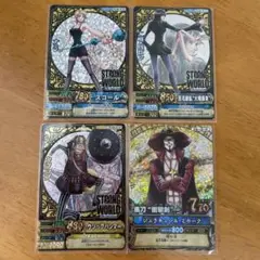 ワンピース　ワンピーベリーマッチ　ナミ　ロビン　ウソップ　ミホーク　カード