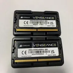 【新品未開封】CORSAIR DDR5 64GB (32GBx2) Corsair VENGEANCE RGB DDR5 64GB(32GBx2) 6400MHz(PC5-51200) UDIMM