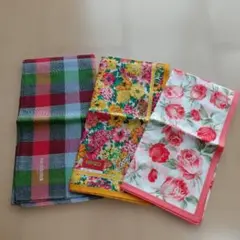 【新品・未使用】ハンカチ 3枚セット renoma KENZO