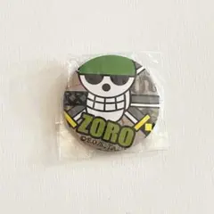 ワンピース】缶バッジ ゾロ ONE PIECE 未開封品 初期 レア - メルカリ