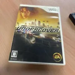 ニード・フォー・スピード アンダーカバー　wiiソフト　カーレース　車ゲーム