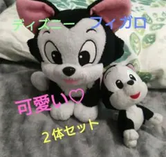 ディズニーキャラクター フィガロ ぬいぐるみ　 中小セット売り