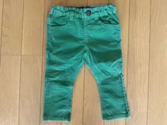 F.O.KIDSコーデュロイ ストレッチパンツ／グリーン／80
