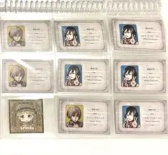 進撃の巨人 お台場 ヘキサライド ミカサ アルミン 名刺 カード ステッカー