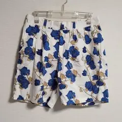 ウル URU ショートパンツ ハーフパンツ ショーツ 花柄 総柄 ボタニカルのサムネイル