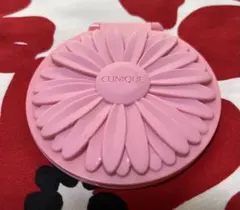 CLINIQUE 花形手鏡 ピンク