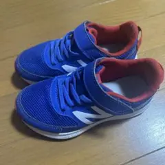 new balance Relaxt スニーカー 青/赤17センチ