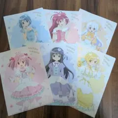 【即配送‼️】魔法少女まどか☆マギカ クリアファイル6枚コンプセット