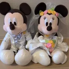 ミッキー ミニー ウェディングぬいぐるみセット