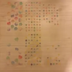 シール 花びら マスキング素材 まとめ売り パステルカラー 花 フラワー