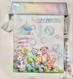 カラフルハピネス　ダッフィー　ポップコーンバケット