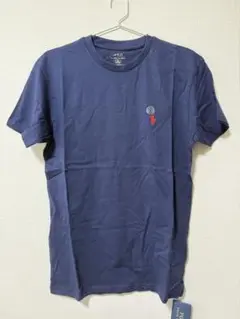 新品タグ付　poloRalph Lauren 紺　クルーネックTシャツ　S