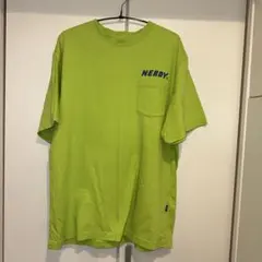 NERDY 蛍光グリーン Tシャツ　サイズMのサムネイル