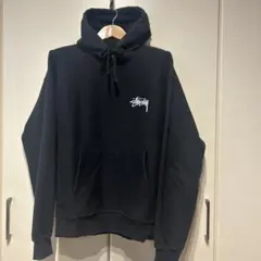 Stussy 8 Ball Fade Hoodie Black パーカー　XL