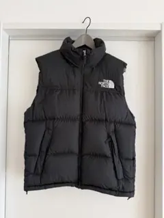 THE NORTH FACE ブラック ダウンベスト ＭND92338 ヌプシ