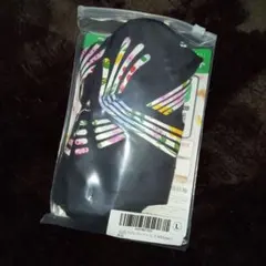 ランウェイ キュアソール　Ｌ(24〜25cm)　ブラック花柄　株式会社FLORe