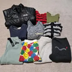 子供服　男の子　セット　秋冬　まとめ売り　80〜90　10点