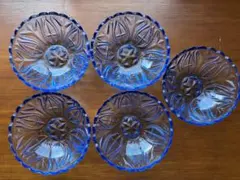 カメイガラス／雪小町／輪花／小皿／5枚セット／美品 - メルカリ