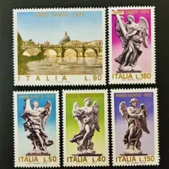 イタリア　シラキュース100リラ大寸法使用済切手　通常100リラ使用済切手。 イタリア シラキュース100リラ大寸法使用済切手 通常100リラ使用済切手