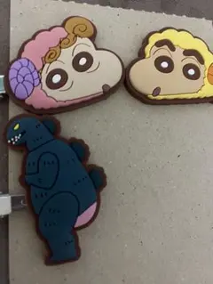 クレヨンしんちゃん カプセルヘアクリップ3 前髪クリップ
