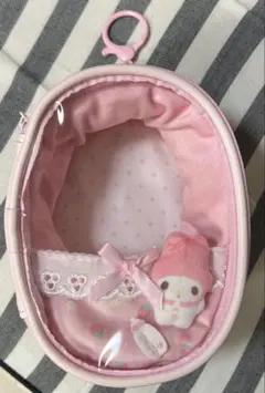 サンリオ マイメロ ゆりかご ぬいぐるみ ポーチ ケース