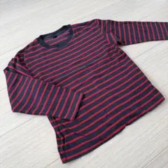 ユニクロ/130/ボーダートップス