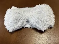ジェラートピケ ヘアバンド リボン ライトブルー