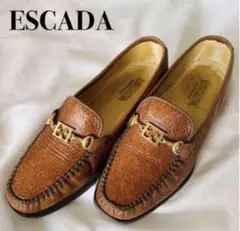 ESCADA エスカーダ　ローファー　ブラウン　36 1/2 23.5cm
