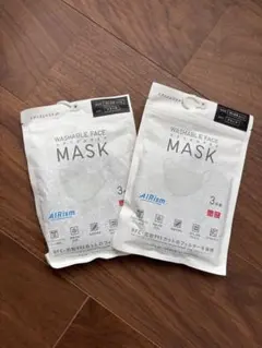 AIRism 洗えるマスク Mサイズ 3枚入り