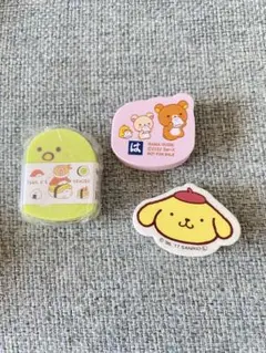 リラックマ　 キャラクター　消しゴム