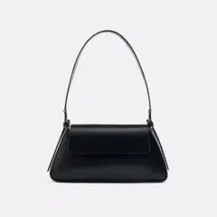 ZARA フラップミニマルショルダーバッグ