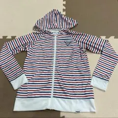 FILA ラッシュガード　キッズ　kids パーカー　ボーダー　140㎝　美品