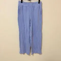美品 イージーパンツ ルームパンツ ワンマイルコーデ 裏起毛 無地 シンプル