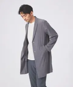 【サラリーマンにもおすすめ】ABA HOUSE チェスターコートグレー
